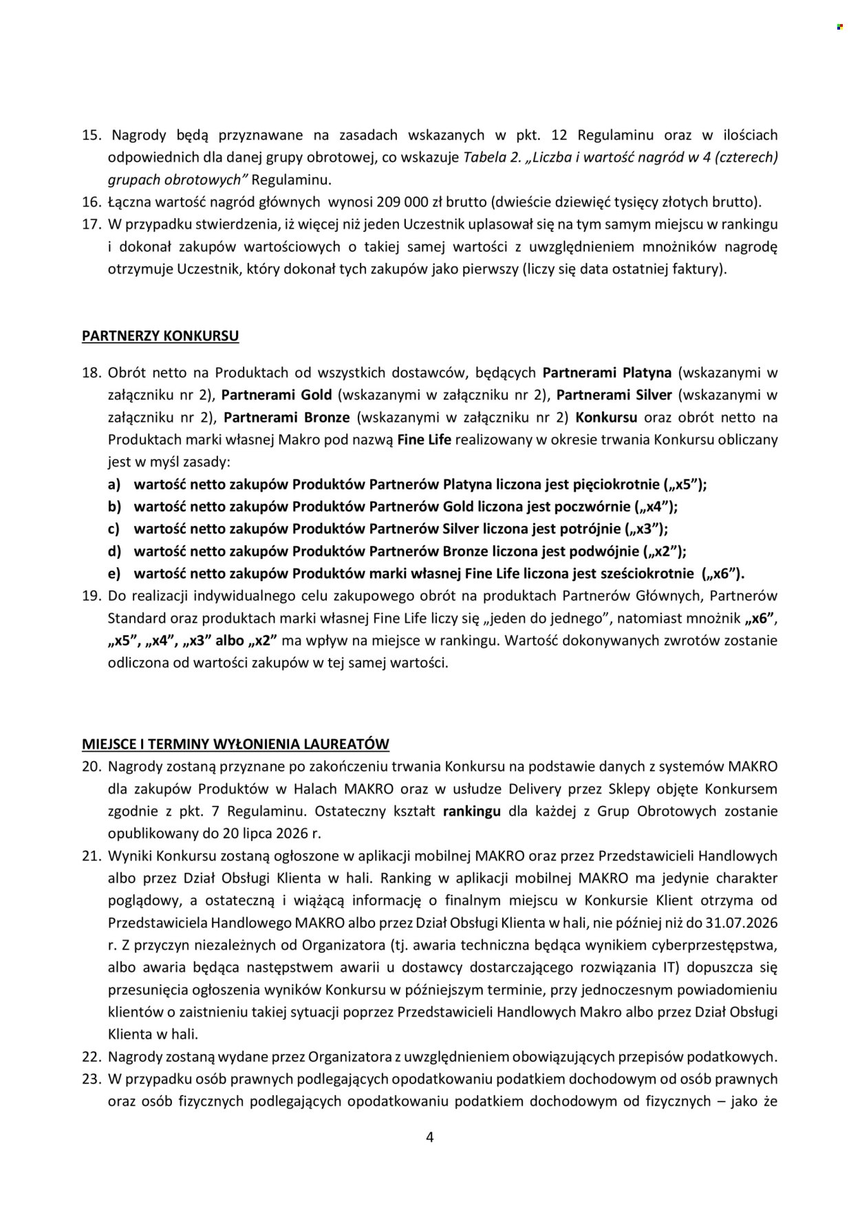 Gazetka Makro - 28.04.2026 - 30.06.2026. Strona 4