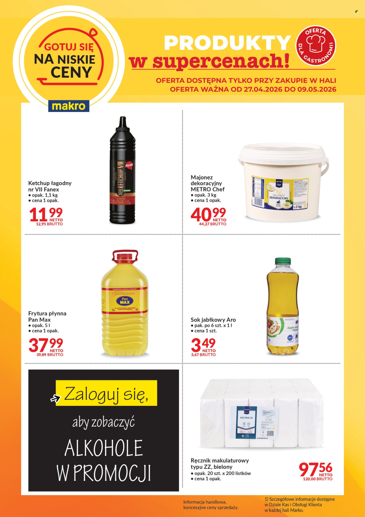 Gazetka Makro - 27.04.2026 - 9.05.2026. Strona 1