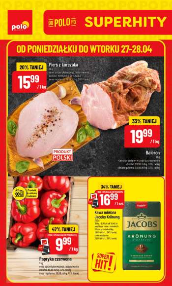 Gazetka Polomarket - 27.04.2026 - 28.04.2026.