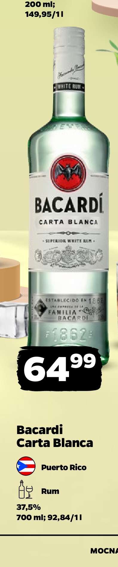 BACARDI (CARTA BLANCA