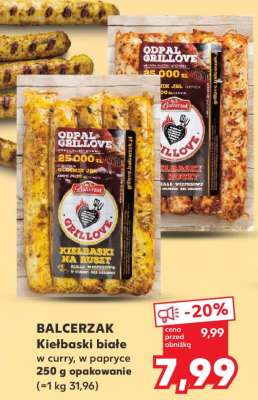 BALCERZAK Kiełbaski białe