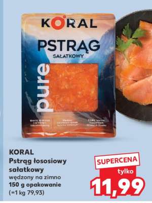 KORAL Pstrąg łososiowy sałatkowy