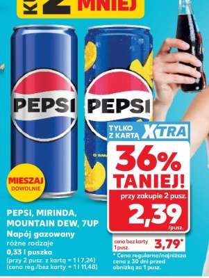 PEPSI, MIRINDA, MOUNTAIN DEW, 7UP