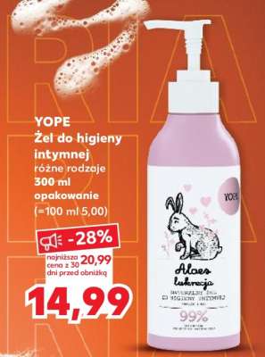 YOPE Żel do higieny intymnej