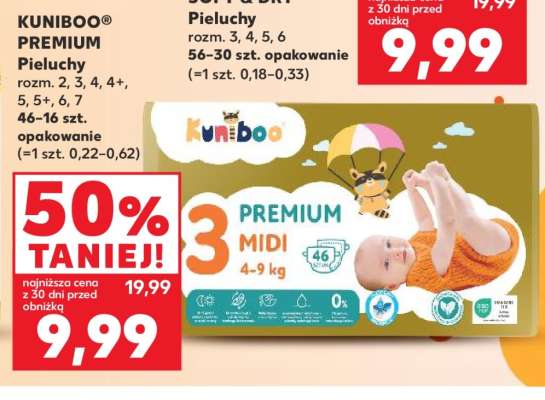 KUNIBOO® PREMIUM Pieluchy