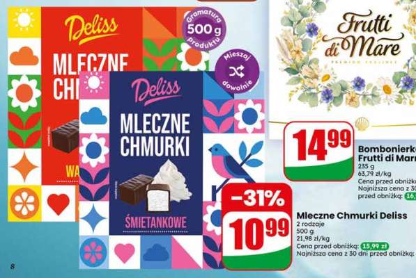 Mleczne chmurki Deliss
