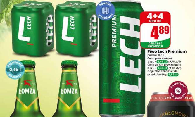 Piwo LECH PREMIUM