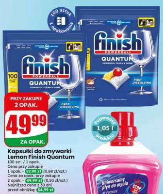 Kapsułki do zmywarki Lemon Finish Quantum