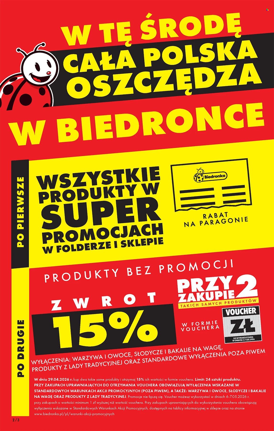 Gazetka Biedronka - 29.04.2026 - 6.05.2026. Strona 2