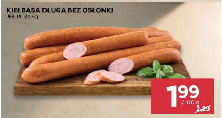 Kiełbasa długa bez osłonki