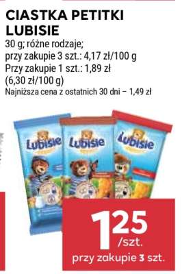 Ciastka Petitki Lubisie