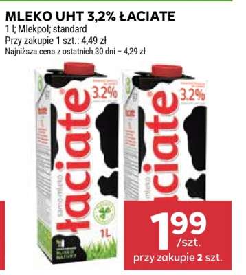 Mleko UHT 3,2% Łaciate