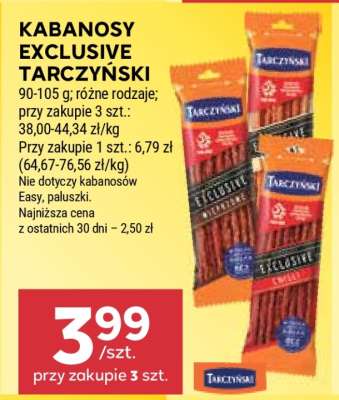 Kabanosy Exclusive Tarczyński