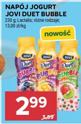 Napój Jogurt Jovi Duet Bubble
