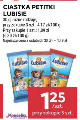 Ciastka Petitki Lubisie