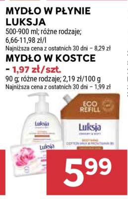 Mydło w płynie Luksja