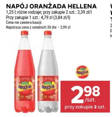 Napój Oranżada Hellena