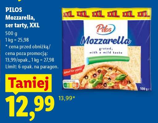 Pilos Mozzarella Ser tarty, XXL