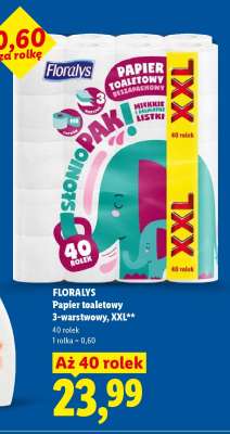 FLORALYS Papier toaletowy