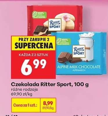 CZEKOLADA RITTER SPORT 100 G
