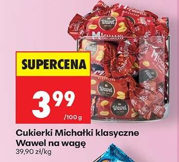 Cukierki Michałki klasyczne Wawel na wagę