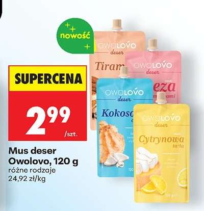 Mus deser Owolovo, 120 g