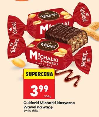 Cukierki Michałki klasyczne Wawel na wagę