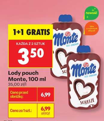 Lody pouch Monte, 100 ml