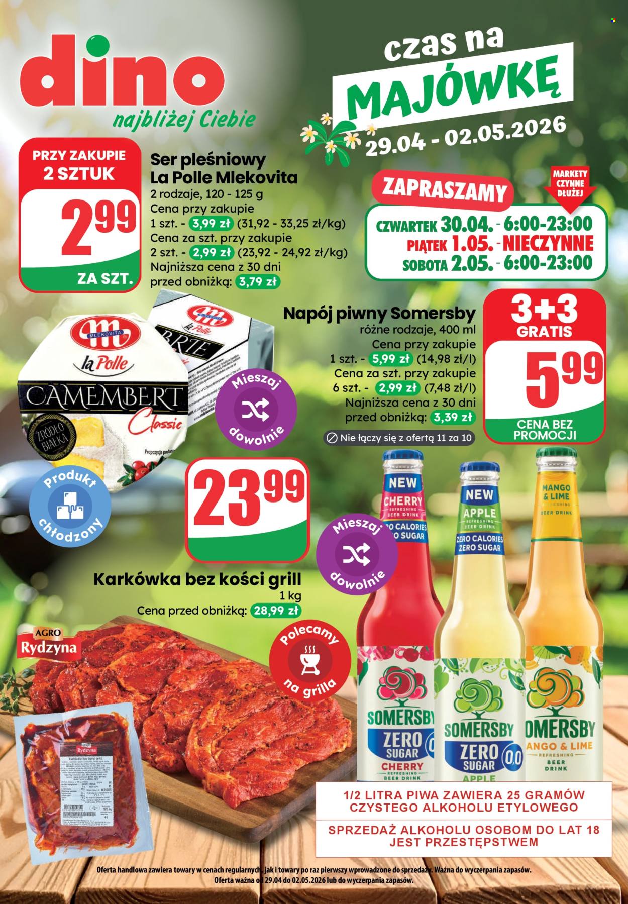 Gazetka Dino - 29.04.2026 - 2.05.2026. Strona 1
