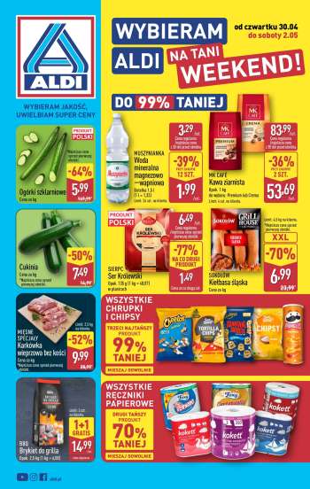 Gazetka ALDI - 30.04.2026 - 2.05.2026.