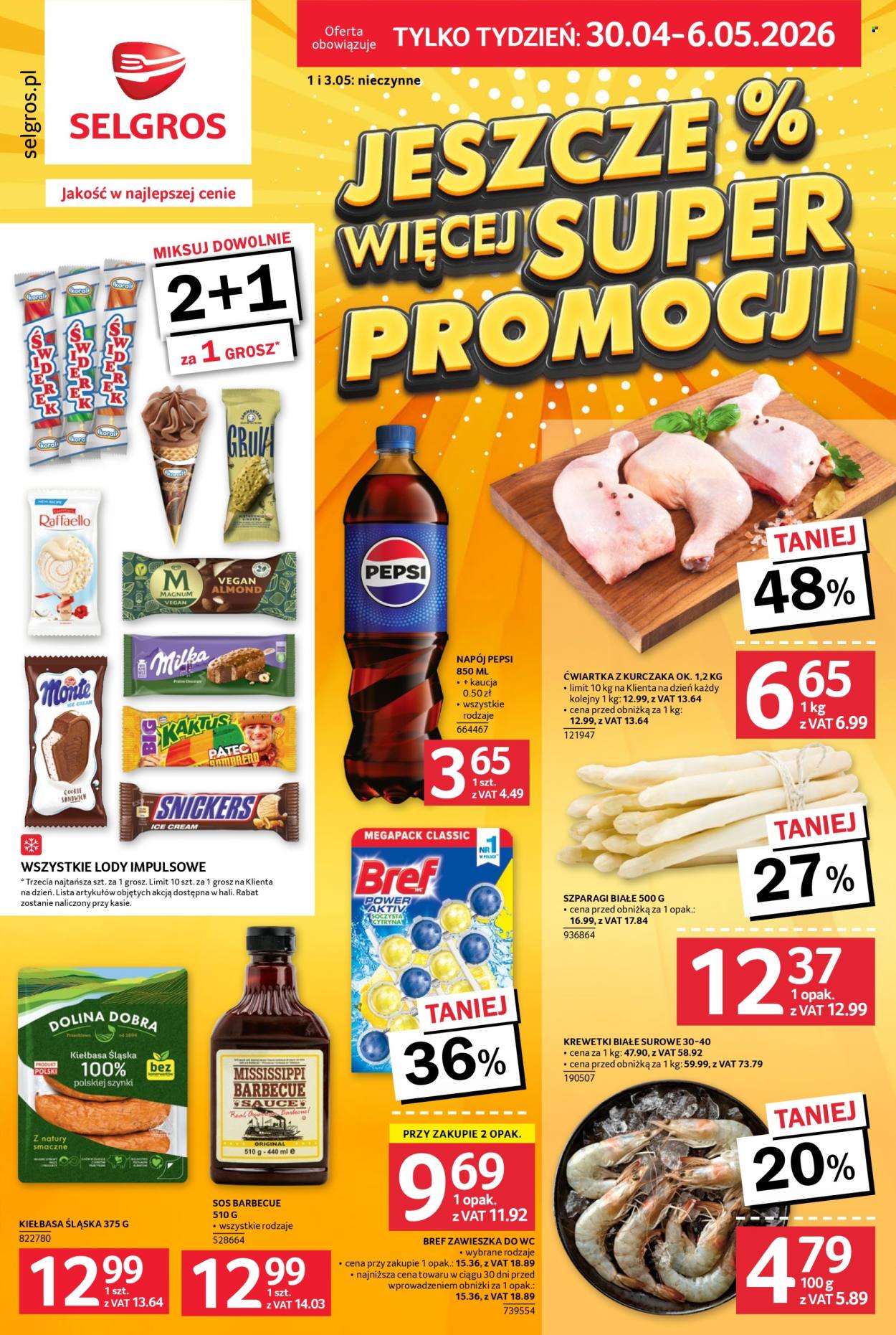 Gazetka Selgros - 30.04.2026 - 6.05.2026. Strona 1
