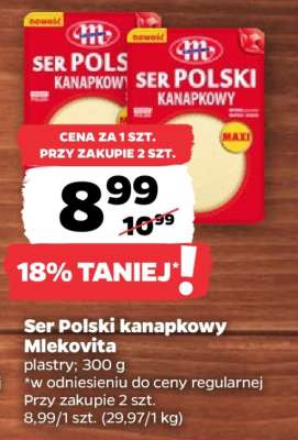 Ser Polski kanapkowy Mlekovita