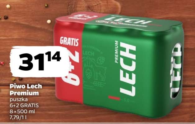 Piwo LECH PREMIUM