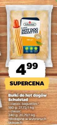 Bułki do hot dogów Schulstad