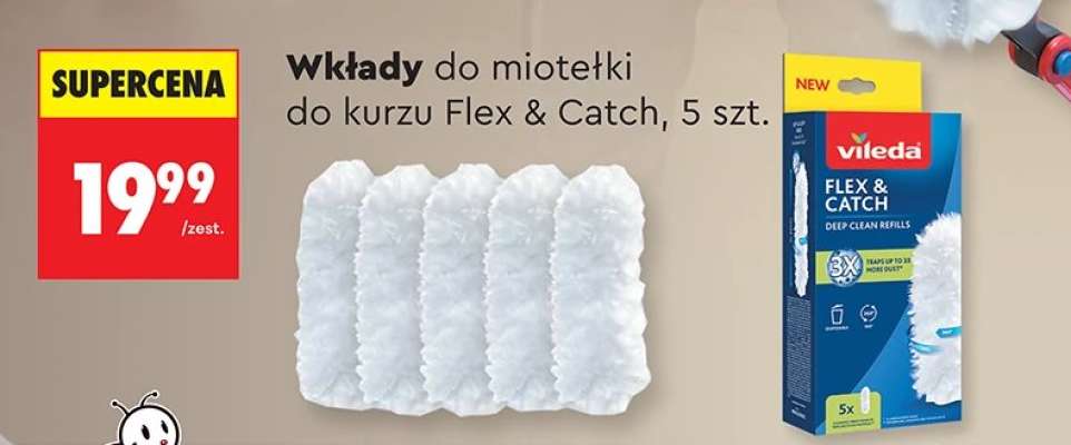 Wkłady do miotełki do kurzu Flex & Catch, 5 szt.
