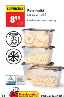 Pojemniki na żywność