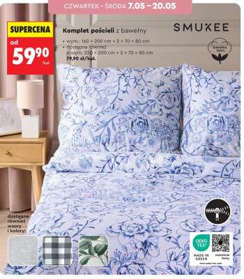 Komplet pościeli z bawełny
