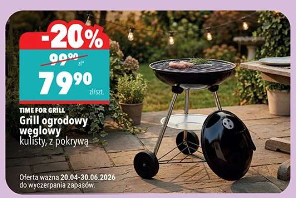 Grill ogrodowy węglowy