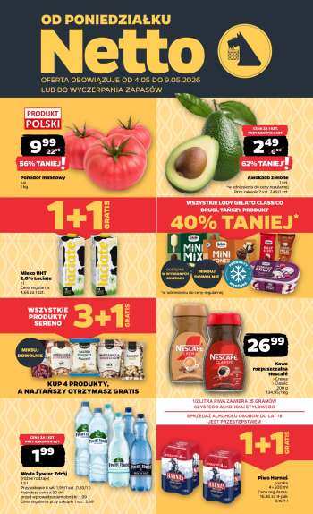 Gazetka Netto - 4.05.2026 - 9.05.2026.