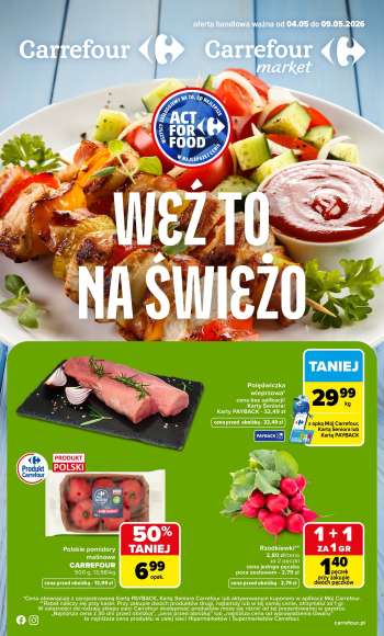 Gazetka Carrefour - 4.05.2026 - 9.05.2026.