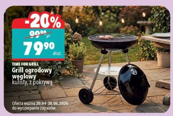 Grill ogrodowy węglowy