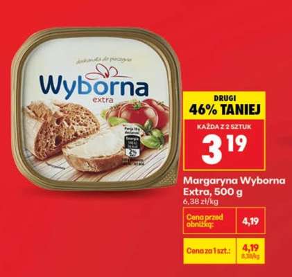 Margaryna Wyborna Extra 500 g