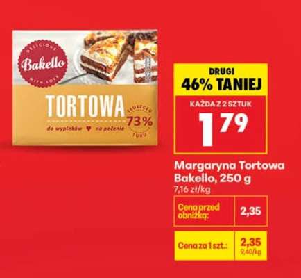 Margaryna Tortowa/Bakello, 250 g