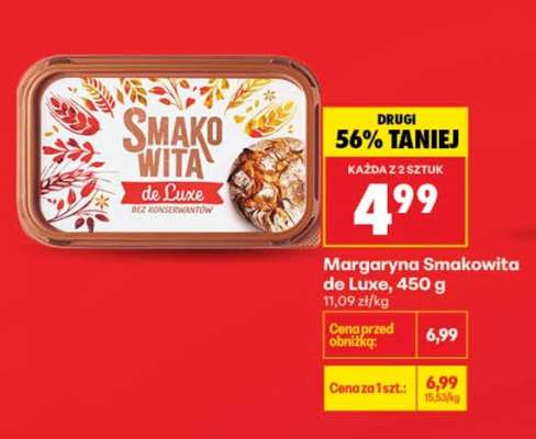 Margaryna Smakowita de Luxe, 450 g