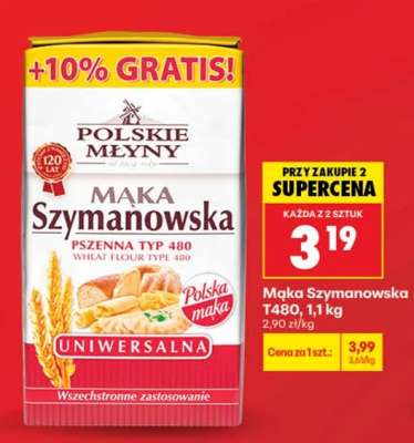 Mąka Szymanowska T480, 1,1 kg