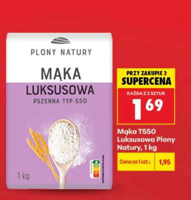 Mąka T550 Luksusowa Plony Natury, 1 kg