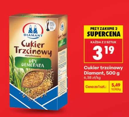 Cukier trzcinowy Diamant, 500 g