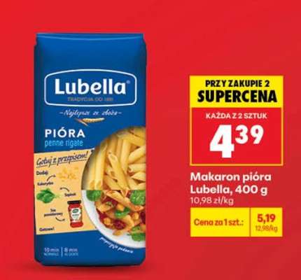 Makaron pióra Lubella, 400 g