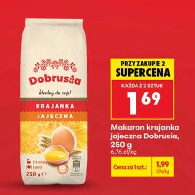 Makaron krajanka jajeczna Dobrusia , 250 g