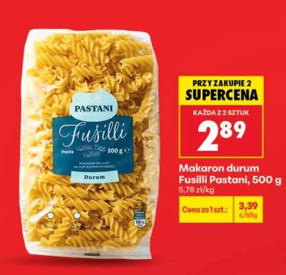 Makaron durum Fusilli Pastani, 500 g